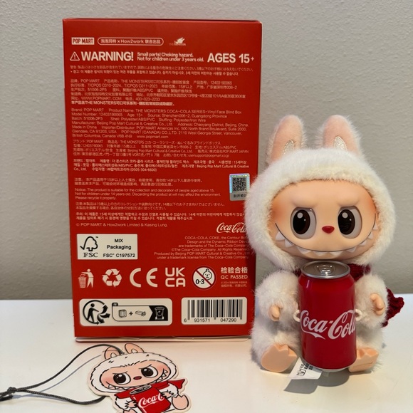 POP MART LABUBU COKE HAPPY FACTOR - Picture 3 of 4